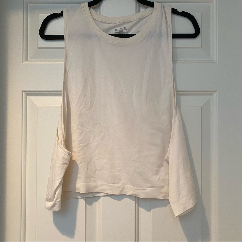 EUC. Athleta cropped tank